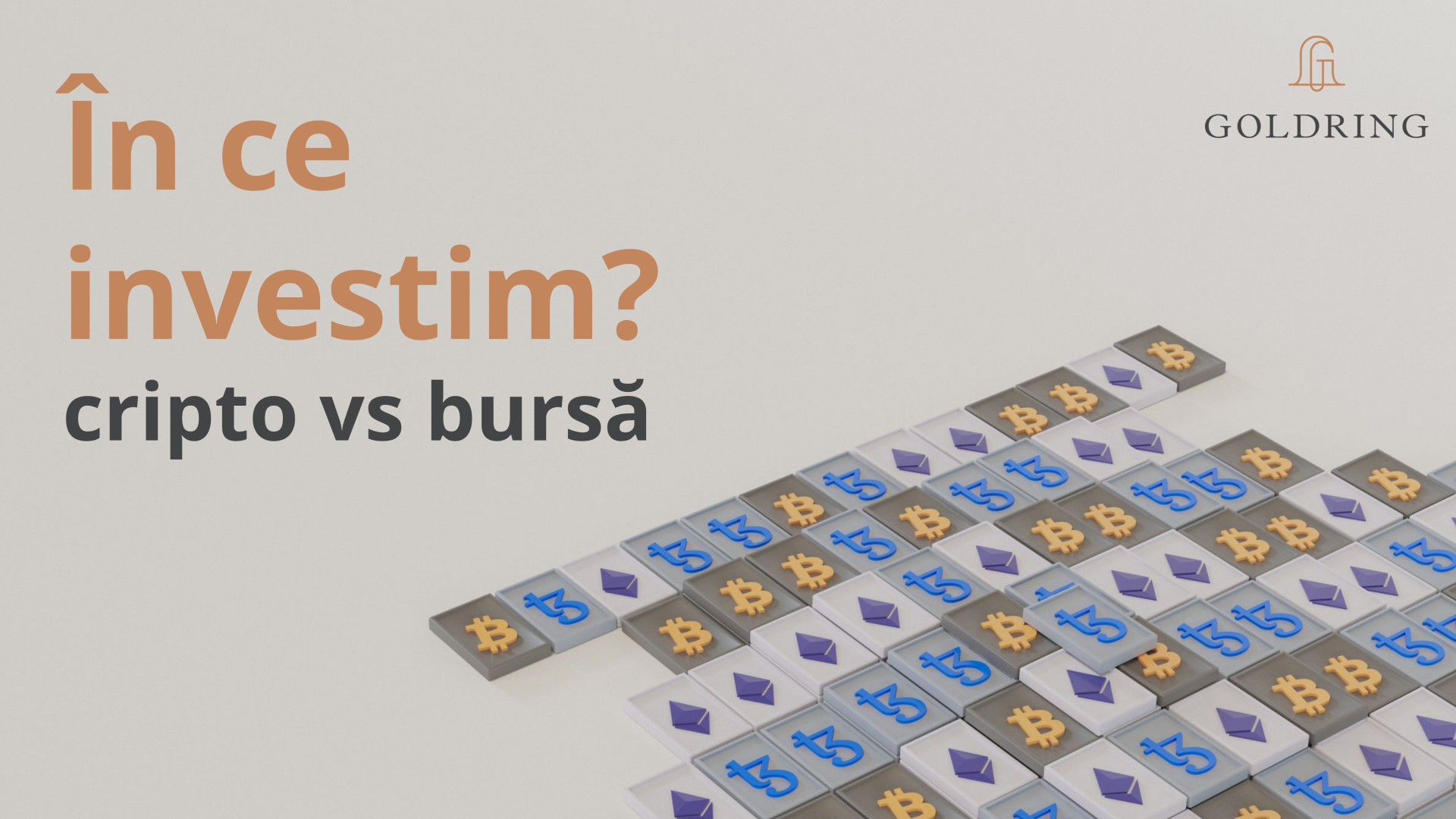 &Icirc;n ce investim? Cripto sau bursă?