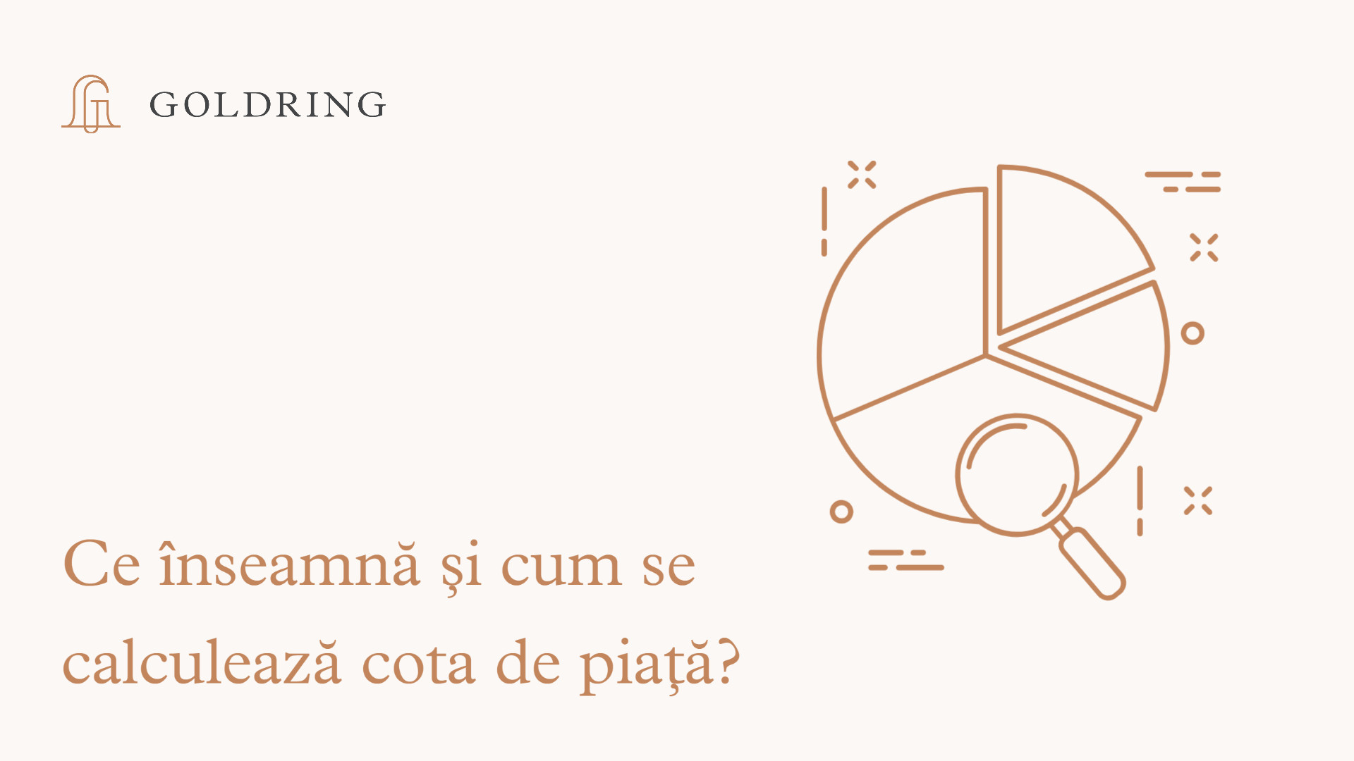 Ce &icirc;nseamnă și cum se calculează cota de piață?