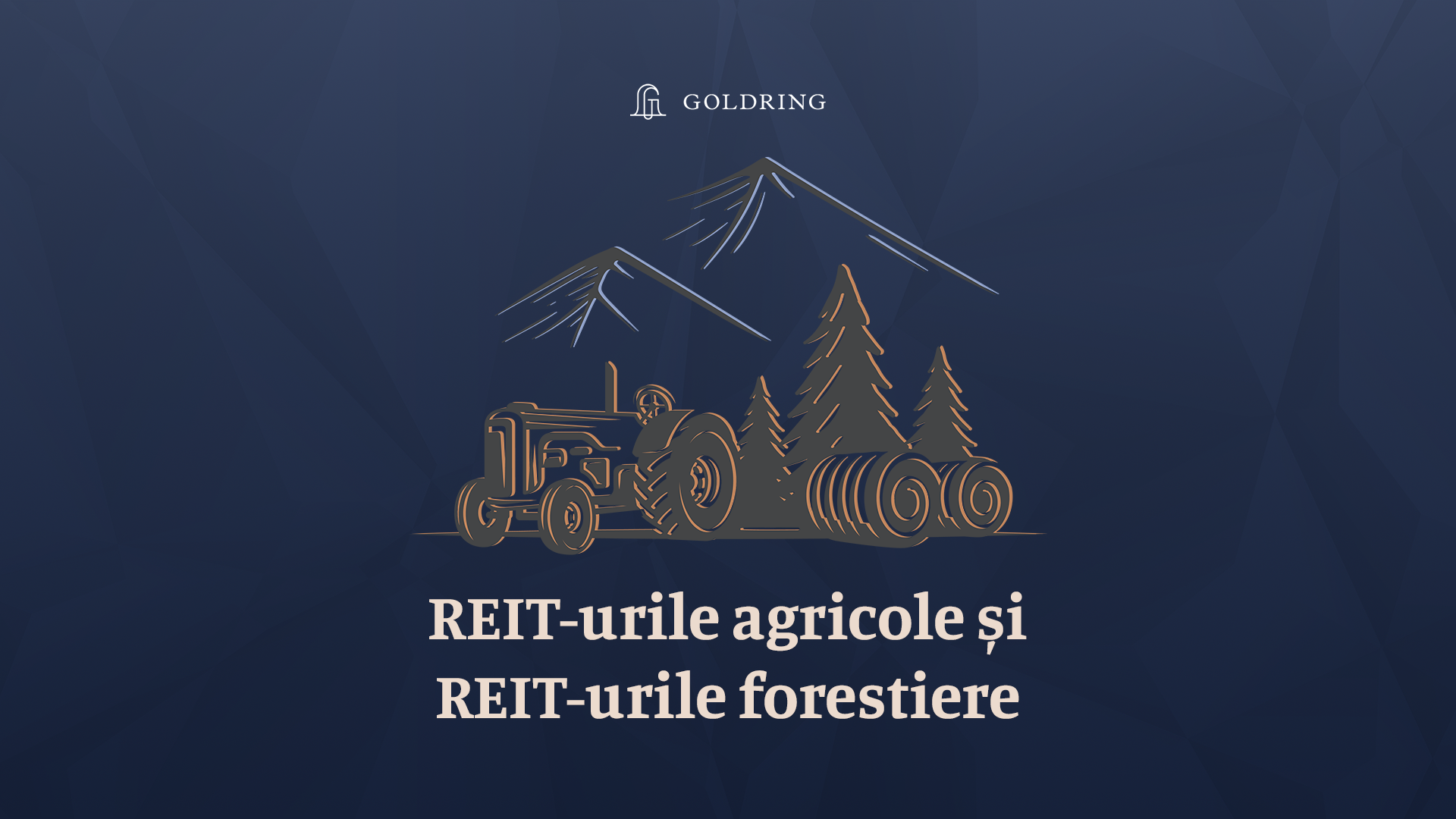 REIT-urile agricole și REIT-urile forestier